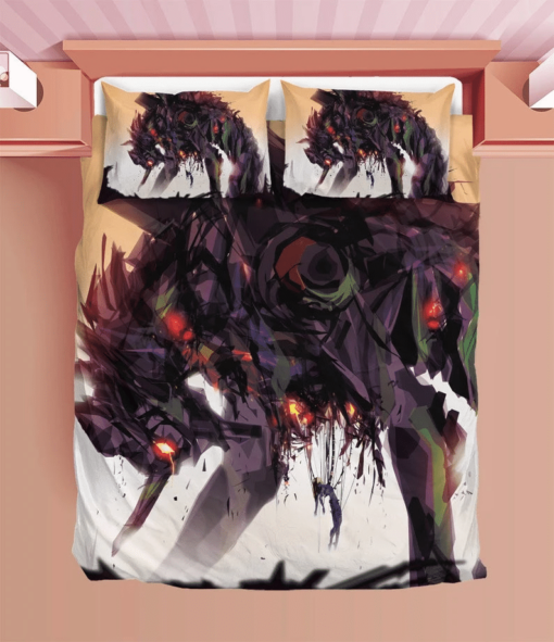 Neon Genesis Evangelion Duvet Bedding Sets Comfortable Gift Quilt Bed