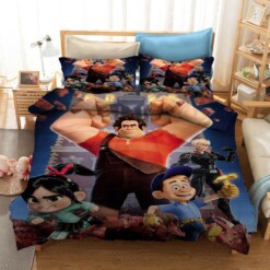 Wreck It Ralph 2 Duvet Cover Pillowcase Bedding Sets Home