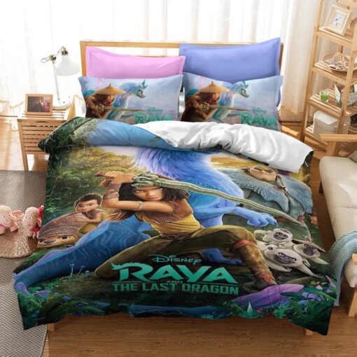 The Last Dragon Raya 4 Duvet Cover Quilt Cover Pillowcase