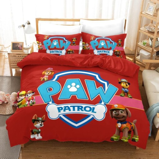 Paw Patrol Marshall 20 Duvet Cover Pillowcase Bedding Sets Home