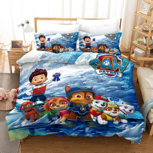 Paw Patrol Marshall 22 Duvet Cover Pillowcase Bedding Sets Home