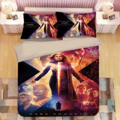 X Men Dark Phoenix 2 Duvet Cover Quilt Cover Pillowcase Bedding