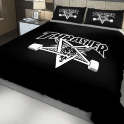 Thrasher Logo Bedding Sets High Quality Cotton Bedding Sets Pajamas