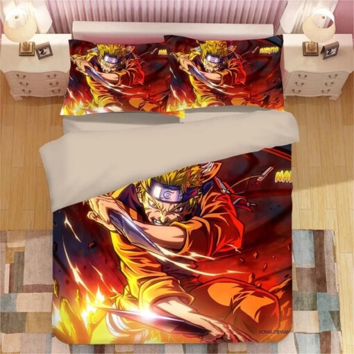 Naruto Uzumaki Naruto 16 Duvet Cover Quilt Cover Pillowcase Bedding