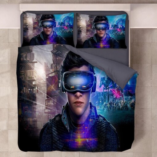 Ready Player One 1 Duvet Cover Pillowcase Bedding Sets Home