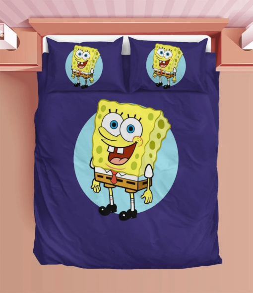 Spongebob Duvet Spongebob Bedding Sets Comfortable Gift Quilt Bed Sets