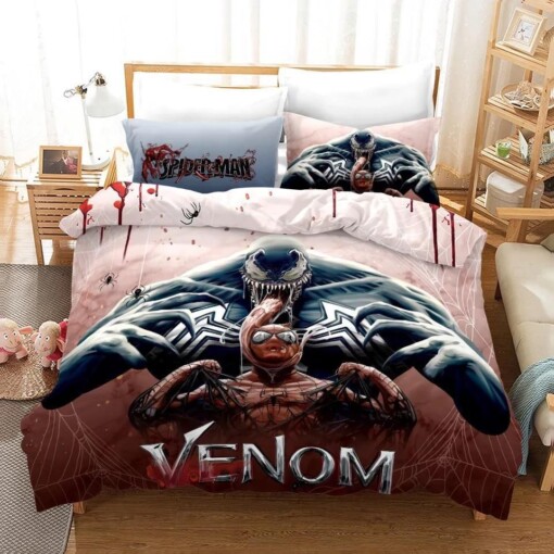 Venom Spider Gwen Stacy 18 Duvet Cover Pillowcase Bedding Sets Home