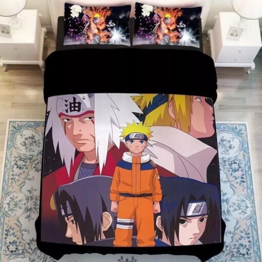 Naruto Uzumaki Naruto Uchiha Sasuke 23 Duvet Cover Quilt Cover