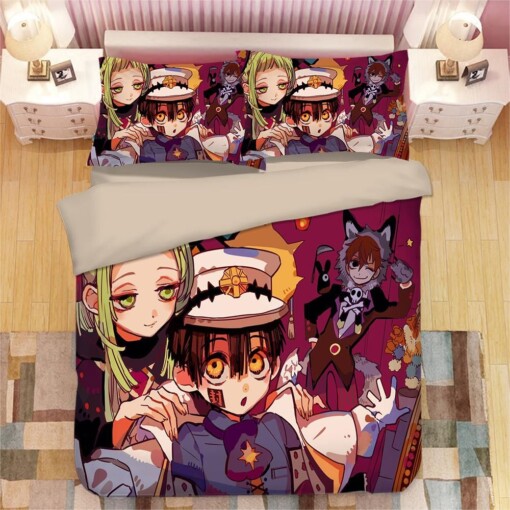 Toilet Bound Hanako Kun 6 Duvet Cover Quilt Cover Pillowcase Bedding