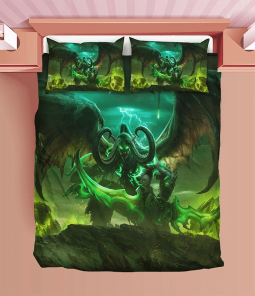 World Of Warcraft Duvet Illidan Bedding Sets Wow Comfortable Gift