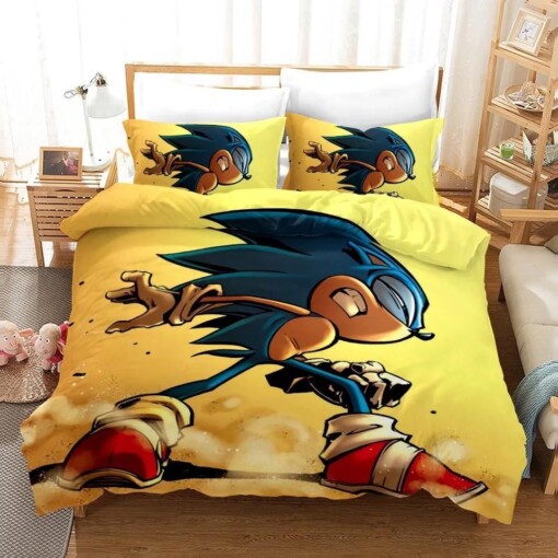 Sonic Lost World 10 Duvet Cover Pillowcase Bedding Sets Home