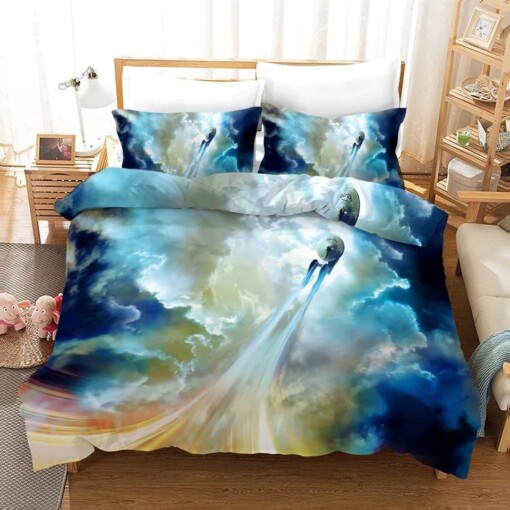Star Trek Enterprise 6 Duvet Cover Pillowcase Bedding Sets Home