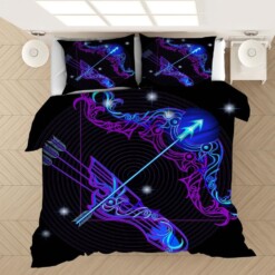 Twelve Constellations Sagittarius 8 Duvet Cover Pillowcase Bedding Sets Home