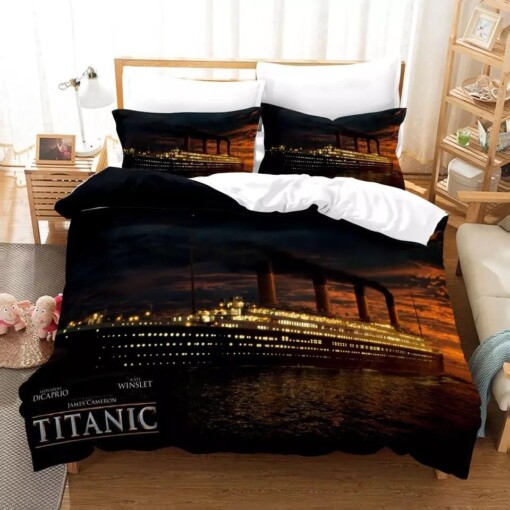 Titanic 10 Duvet Cover Quilt Cover Pillowcase Bedding Sets Bed