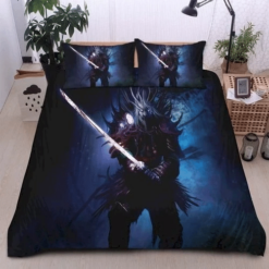 Samurai Warrior Bedding Sets Duvet Cover Bedroom Quilt Bed Sets