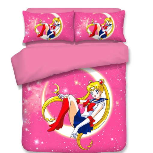 Sailor Moon 1 Duvet Cover Quilt Cover Pillowcase Bedding Sets