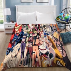 Naruto Uzumaki Naruto 32 Duvet Cover Quilt Cover Pillowcase Bedding