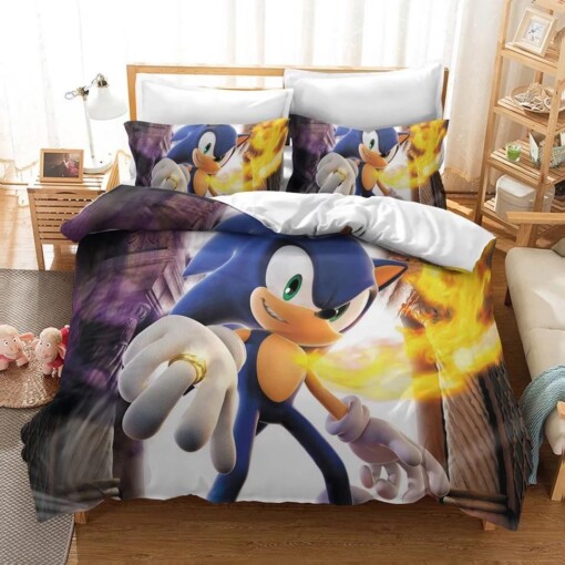 Sonic Mania 7 Duvet Cover Quilt Cover Pillowcase Bedding Sets