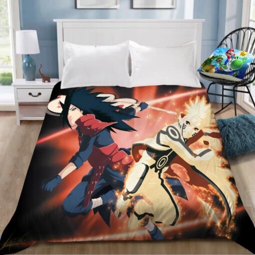 Naruto Uzumaki Naruto 33 Duvet Cover Quilt Cover Pillowcase Bedding