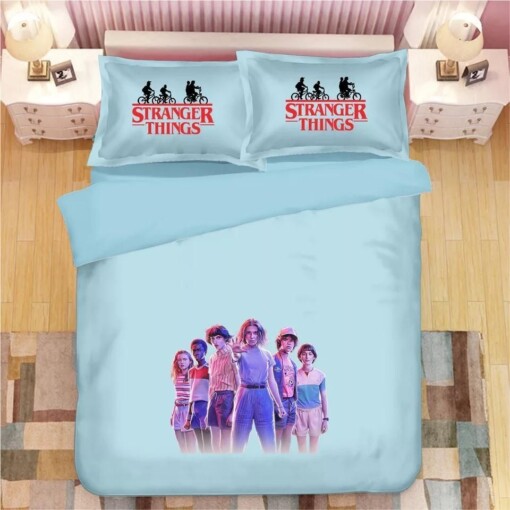 Stranger Things 33 Duvet Cover Pillowcase Bedding Sets Home Bedroom