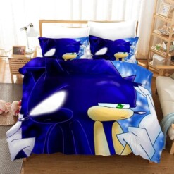 Sonic Lost World 12 Duvet Cover Pillowcase Bedding Sets Home