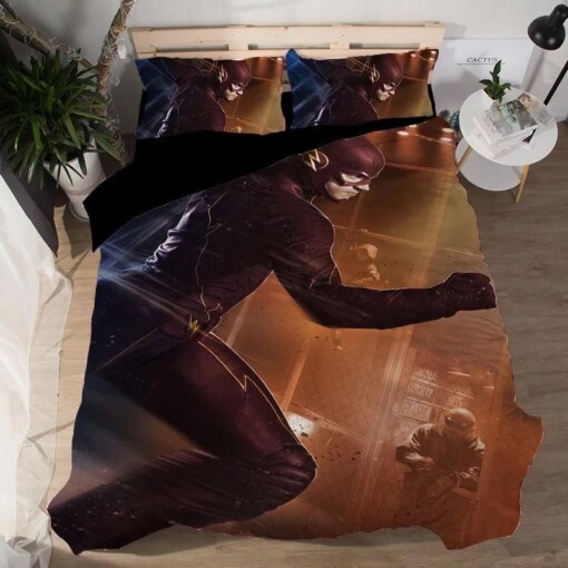 The Flash Barry Allen 4 Duvet Cover Quilt Cover Pillowcase