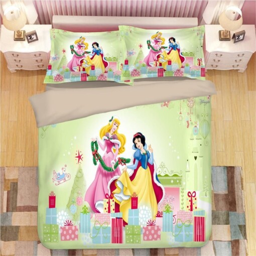 Snow White Princess Beauty 18 Duvet Cover Pillowcase Bedding Sets