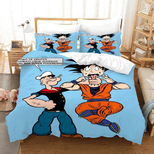 Popeye The Sailor 1 Duvet Cover Pillowcase Bedding Sets Home
