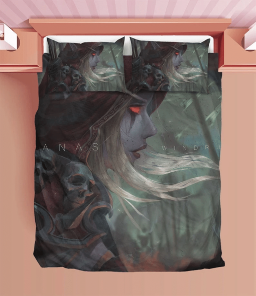 World Of Warcraft Duvet Sylvanas Bedding Sets Wow Comfortable Gift