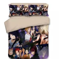 One Punch Man 21 Duvet Cover Pillowcase Bedding Sets Home