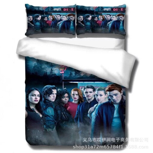 Riverdale South Side Serpents 3 Duvet Cover Quilt Cover Pillowcase