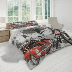 Racing Car 01 Bedding Sets Duvet Cover Bedroom Quilt Bed