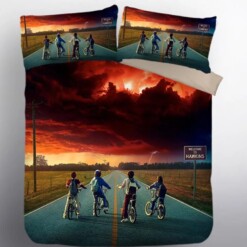 Stranger Things Eleven 23 Duvet Cover Quilt Cover Pillowcase Bedding