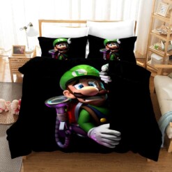 Super Smash Bros Ultimate Mario 22 Duvet Cover Quilt Cover