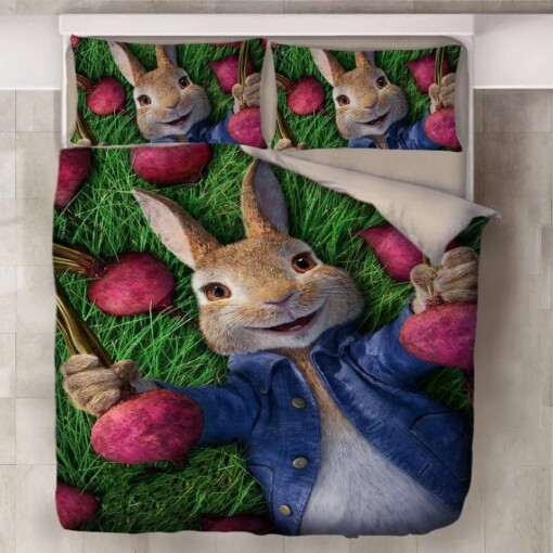 Peter Rabbit 3 Duvet Cover Quilt Cover Pillowcase Bedding Sets