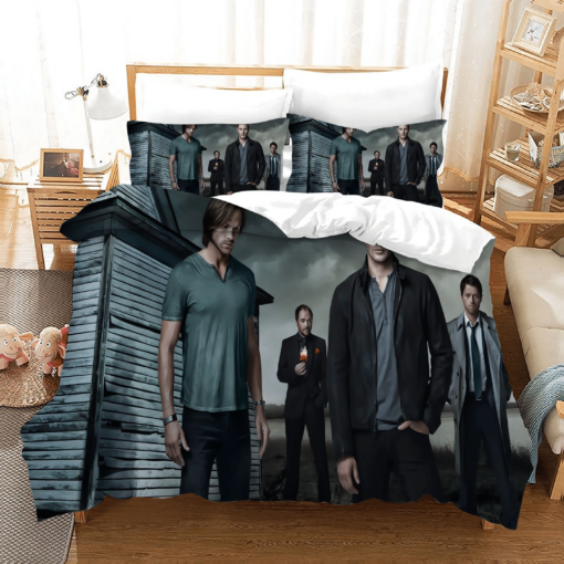 Supernatural Dean Sam Winchester 14 Duvet Cover Quilt Cover Pillowcase