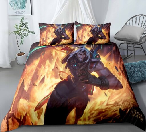 League Of Legends Lol Yasuo 10 Duvet Cover Quilt Cover