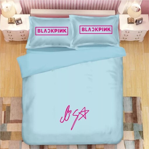 Kpop Blackpink 3 Duvet Cover Pillowcase Bedding Sets Home Decor
