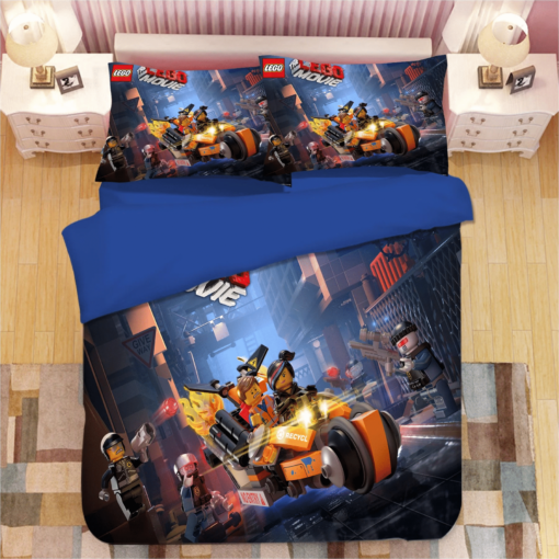 Lego Movie Emmet 3 Duvet Cover Bedding Sets Pillowcase Quilt