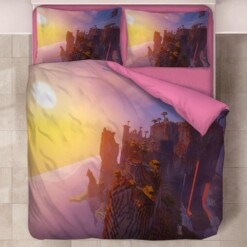 Minecraft 40 Duvet Cover Pillowcase Bedding Sets Home Decor Quilt