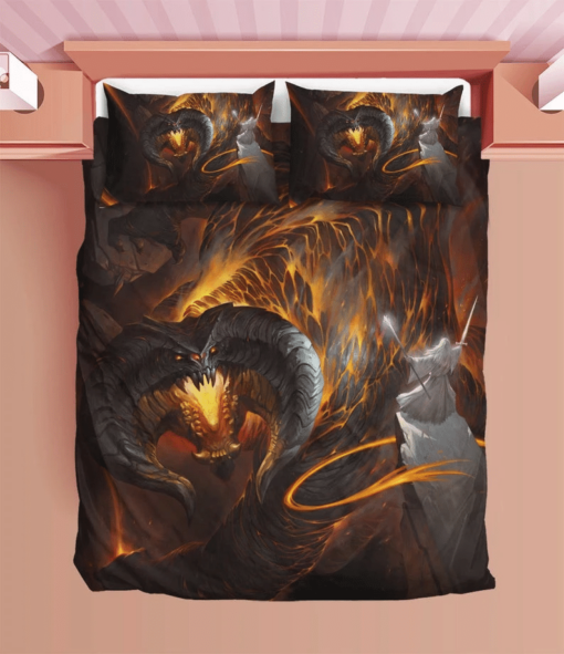 Lord Of The Rings Duvet Hobbit Balrog Gandalf Bedding Sets