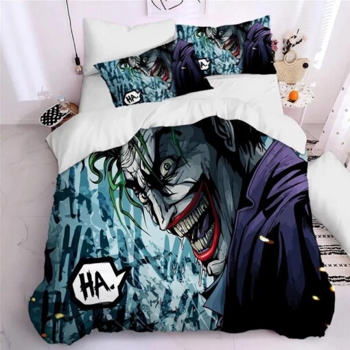 Joker Arthur Fleck Clown 5 Duvet Cover Quilt Cover Pillowcase