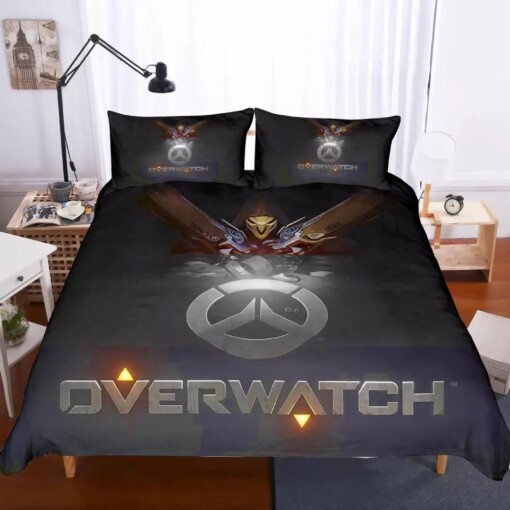 Game Overwatch 24 Duvet Cover Quilt Cover Pillowcase Bedding Sets