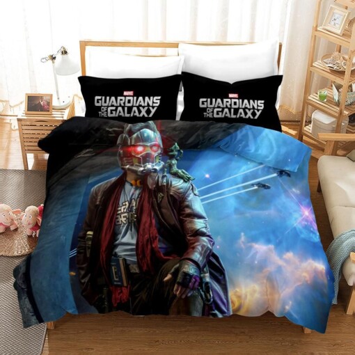 Guardians Of The Galaxy Star Lord Peter Quill 35 Duvet