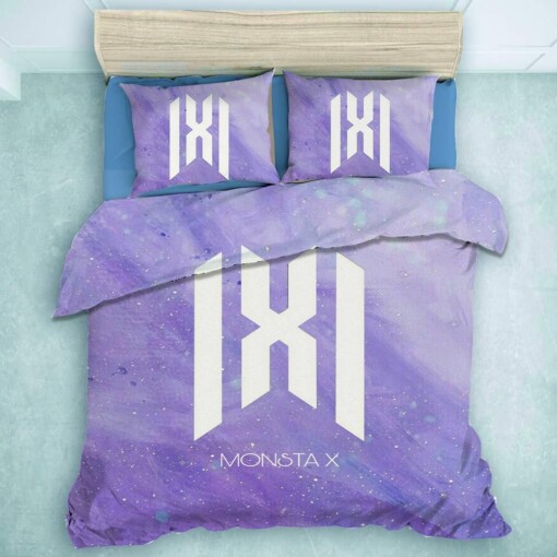 Monsta X Kpop 12 Duvet Cover Quilt Cover Pillowcase Bedding