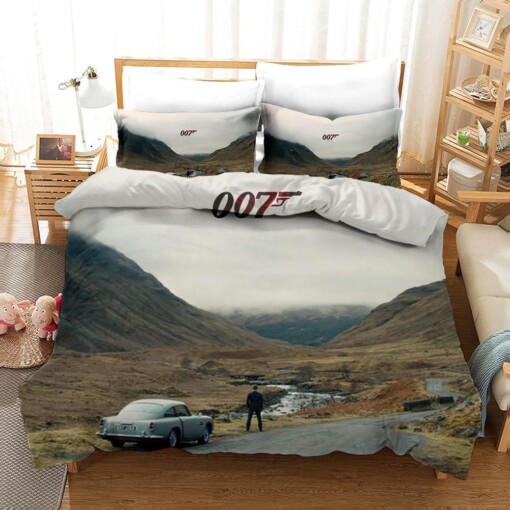 James Bond 6 Duvet Cover Quilt Cover Pillowcase Bedding Sets