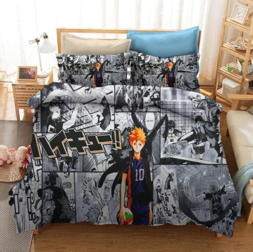 Haikyuu 2 Duvet Cover Quilt Cover Pillowcase Bedding Sets Bed