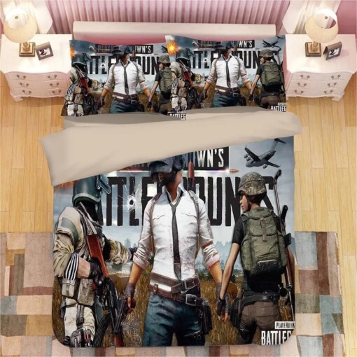 Game Pubg Playerunknown 8217 S Battlegrounds 10 Duvet Cover Quilt Cover Pillowcase