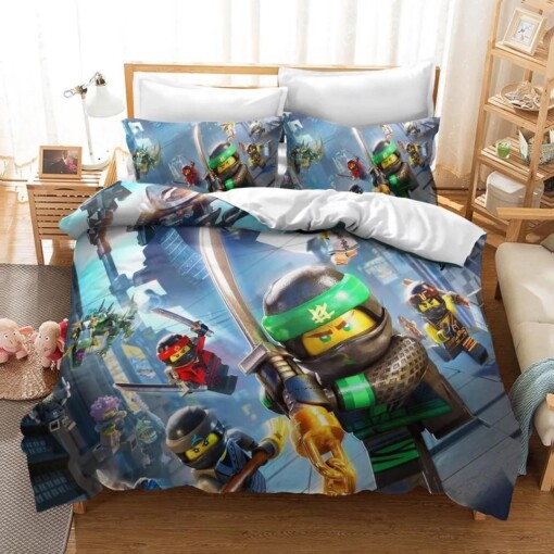 Lego 9 Duvet Cover Pillowcase Bedding Sets Home Decor Quilt