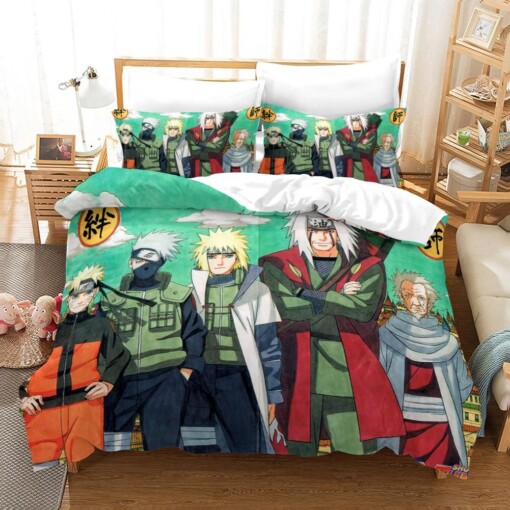 Naruto Shipp Den Season 2 10 Duvet Cover Quilt Cover Pillowcase